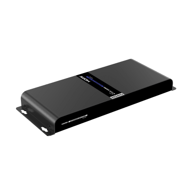 Kit Divisor y Extensor HDMI (Extender Splitter) | Divide 1 Fuente HDMI a 4 Pantallas | Extiende la señal HDMI hasta 120 m | Resolución 4Kx2K @ 60 Hz | Cat 6/6a | Uso 24/7 | Longitud del cable autoajustable  — EPCOM TITANIUM · SKU TT3144KHDBITT