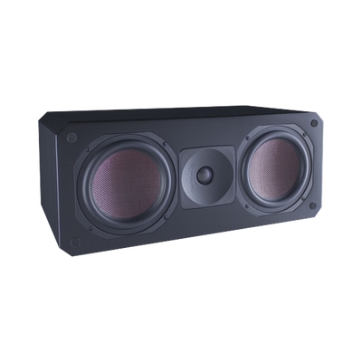 ELITE SERIE, BOCINA DE PARED, 4 WOOFERS DE FIBRA DE CARBONO 6 1/2'', TWEETER DE TITANIO 1'', 250W. — TRUAUDIO · SKU ELITE26-CC-BK