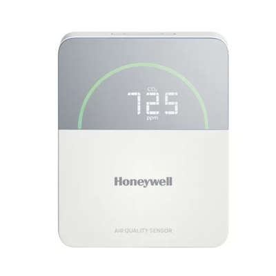 Multisensor para monitoreo de Humedad, Temperatura, PM2.5 y TVOC con comunicación BACnet, Modbus, SYLK; display. — HONEYWELL BMS · SKU TR50-5D