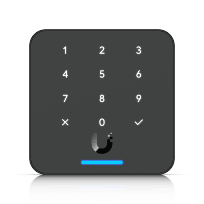Lector de Acceso G3 Flex con Teclado y NFC, Compatible con App UniFi Identity y Touch Pass, Uso con Guantes o Humedad, Resistencia IP55 y Alimentación PoE — UBIQUITI · SKU UA-G3-FLEX-B