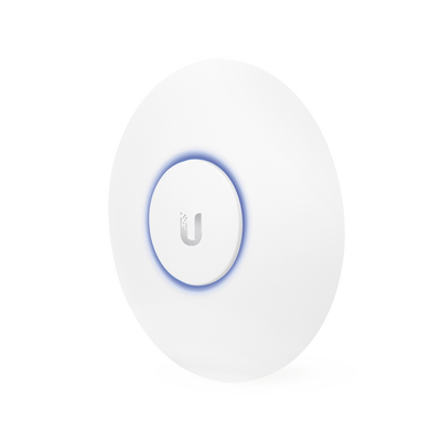 Access Point UniFi Lite / Doble Banda 802.11ac / MIMO 2X2 por banda / Soporta 100 clientes / Hasta 867 Mbps / Para interior, Incluye Inyector PoE — UBIQUITI · SKU UAP-AC-LITE