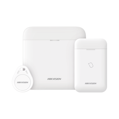(AX PRO) KIT de Alarma AX PRO para RONDINES / Incluye: 1 Hub con bateria de respaldo / 1 Lector Tag / 1 Tag / Compatible con Hik-Connect P2P — HIKVISION · SKU DS-PWA48-K-RONDIN