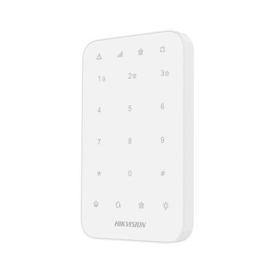 (AX PRO) Teclado Inalámbrico para Armado y Desarmado / Funciones de Automatización para control de Relevadores — HIKVISION · SKU DS-PK1-E-WB
