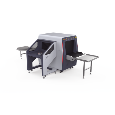 Máquina de Inspección por Rayos X con Inteligencia Artificial / Túnel de 65 x 50 cms / 4 Cámaras Integradas de 2 Megapixel / Mesa de Operación Incluida / Puesta en Marcha y Capacitación Incluida — HIKVISION · SKU ISD-SC6550S-4CVL
