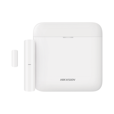 (AX PRO) KIT de Alarma AX PRO / Incluye: 1 Hub con batería de respaldo / 1 Contacto Magnético / Wi-Fi / Compatible con Hik-Connect P2P — HIKVISION · SKU AXPRO-KIT-MAGNETICO