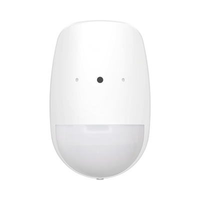 (AX PRO) Sensor de Movimiento y Ruptura de Cristal Inalámbrico / Rango de Detección PIR de 12 mts / Ángulo de 85.9° de Cobertura PIR  / Rango de Detección de Ruptura 8 mts / Ángulo de 120° de Cobertura de Ruptura — HIKVISION · SKU DS-PDPG12P-EG2-WB