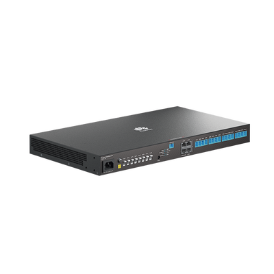 HUAWEI MiniFTTO - Gateway Óptico / 4 puertos GE (WAN/LAN) + 1 puerto XGPON (SC/UPC) + 8 puertos PoF (XC/UPC) + 16 puertos GPON(SC/UPC) /  VPN / VLANs /  Wi-Fi Roaming / Firewall / Administración Nube · SKU F1001-AC