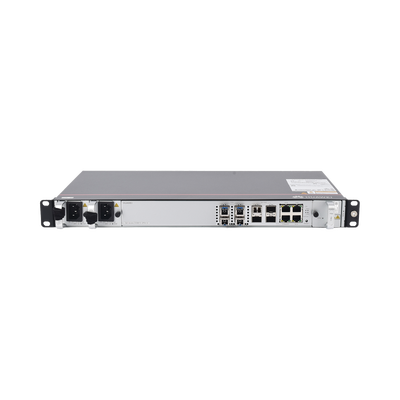 OLT GPON OptiXAccess 4 Puertos con Módulos C+, 4 Puertos Uplink (10GE/GE), Hasta 256 ONTs, 2 Fuentes de Alimentación AC, 1 UR — HUAWEI · SKU EA5801E-GP04