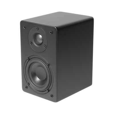 Altavoz de Estantería | Woofer  de 4'' | Tweeter de 1 | Acabado negro mate | 40 watts | 8ohms — TRUAUDIO · SKU CT4
