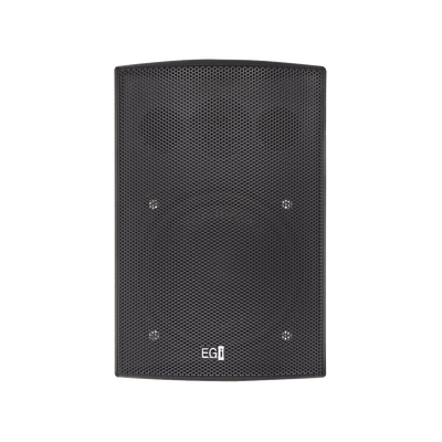 Bocina HiFi | PoE Ethernet IP | Altavoz de 2 vías | Potencia 12W | Protección IP66 | Color Negro — EGI AUDIO SOLUTIONS · SKU 1603