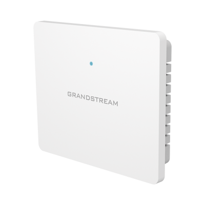 Punto de Acceso Wi-Fi 802.11 ac, 1.17 Gbps, con Switch Ethernet Integrado 1 puerto Gigabit y 3 puertos 10/100 Mbps, configuración desde la nube gratuita o desde controlador. — GRANDSTREAM · SKU GWN-7602