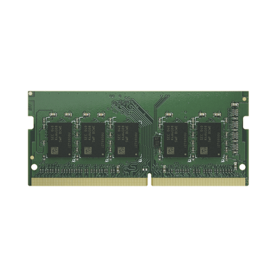 Módulo de Memoria DDR4 ECC Unbuffered SODIMM | 4GB | 2666 MHz | Compatible con Series FS, 21, 20, 19, 18 y 17 de Synology. — SYNOLOGY · SKU D4NESO-2666-4G