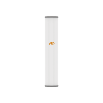 Antena Sectorial MIMO 4X4 de 45 º,  4.9 - 6.4 GHz, IP55, Ganancia de 22 dBi, 4 Conectores N-hembra, Montaje y Jumper tipo N incluido. — MIMOSA NETWORKS · SKU N5-45X4