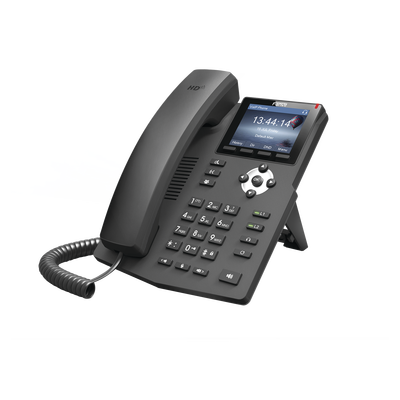 Teléfono IP empresarial para 2 lineas SIP con pantalla LCD de 2.4 Pulgadas a color y conferencia de 3 vías — FANVIL · SKU X3S
