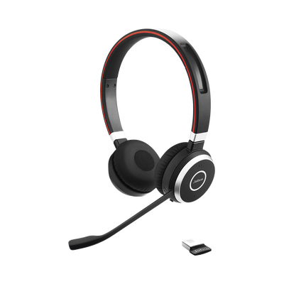 Evolve 65 Stereo, auricular profesional con gran calidad para llamadas y música (6599-823-309). — JABRA · SKU EVOLVE-65-DUO-MS