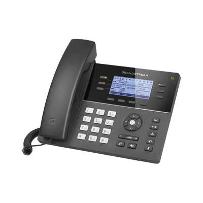 Teléfono IP WiFi Gama media de 6 Líneas con 4 teclas de función, 24 teclas de extensión BLF digital y conferencia de 5 vías PoE — GRANDSTREAM · SKU GXP-1760W