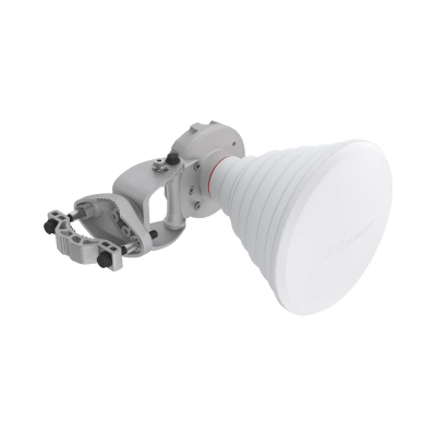 Antena Symmetrical Horn 30° / 4ta Generación / Rango de Frecuencia 5100 - 6775 MHz / Ganancia 18 dBi /  IP55 / Montaje en Poste 20-55 mm / Resistencia al Viento 160 km/h — RF ELEMENTS · SKU HG4TPS30