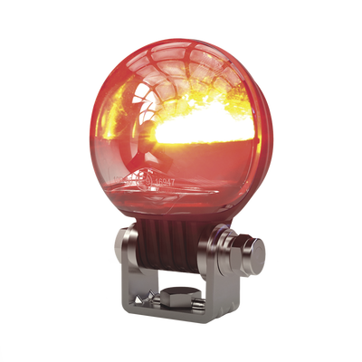 Luz LED límite de arco color rojo, para zonas de trabajo en montacargas y vehiculos  — ECCO · SKU EW2030R