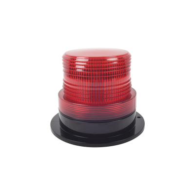 Burbuja Brillante de Larga Vida Útil, con 8 LEDs Color Rojo, Domo Rojo, 12Vcd — EPCOM INDUSTRIAL SIGNALING · SKU X126-R