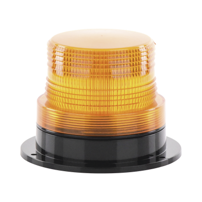 Burbuja Brillante de Larga Vida Útil, con 8 LEDs Color Ambar, Domo Ambar, 110 Vca — EPCOM INDUSTRIAL SIGNALING · SKU X127A
