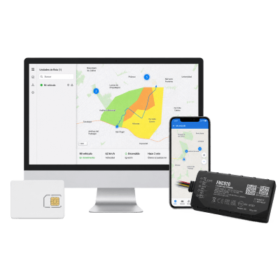 Kit Rastreador Vehicular 4G LTE CAT 1 y 2G/ Anualidad de SIM600MB1Y / Anualidad de EPCOMGPSCODE — TELTONIKA · SKU FMC920KIT2