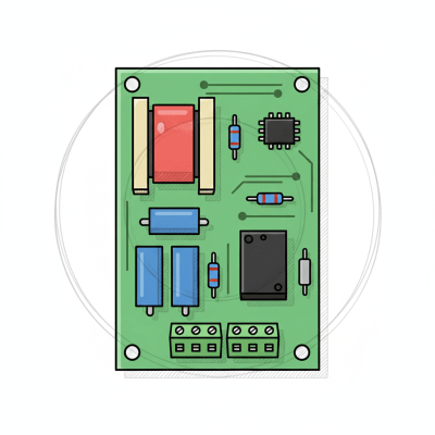 Tarjeta electronica de acceso para torniquete  DSK3B801L/M (K3B801)