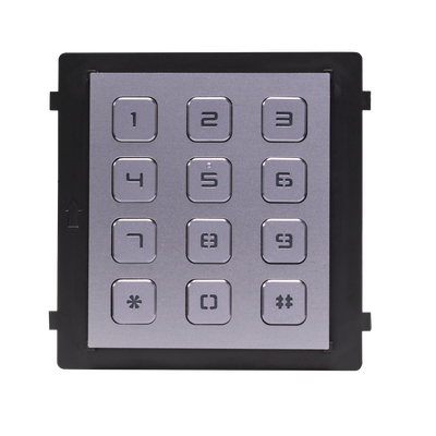 Módulo de Teclado para Frente de Calle Modular / Desbloqueo de Puerta Mediante Código / Llamada a monitor.