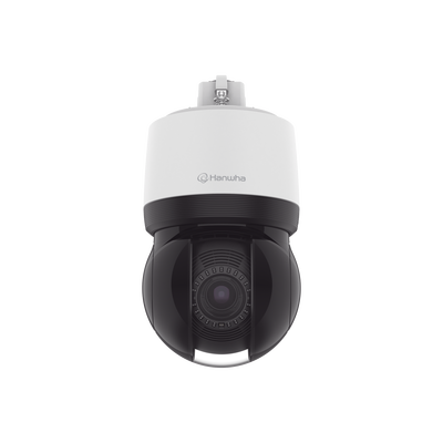 Cámara PTZ IP 2MP con inteligencia Artificial / antivandálica / 40x Zoom Óptico / IR 200m / Exterior IP66 / IK10 / NEMA4X / Auto tracking / H.265 & WiseStream / NTCIP — HANWHA VISION · SKU XNP-C6403R