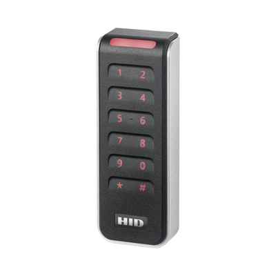 Lector con Teclado SIGNO PRIORITY Estandar Profile Multitecnologia/ 20KNKS-T0-000000/ Garantia de Por Vida/ Pigtail/Wiegand & OSDP