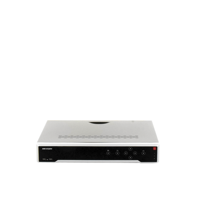 [Doble Poder de Decodificación] NVR 32 Megapixel (8K) / 16 Canales IP / 16 Puertos PoE+ / AcuSense / ANPR / Conteo de Personas / Heat Map / 4 Bahías de Disco Duro  / HDMI en 8K / Soporta POS / Alarmas I/O / Smart  Search