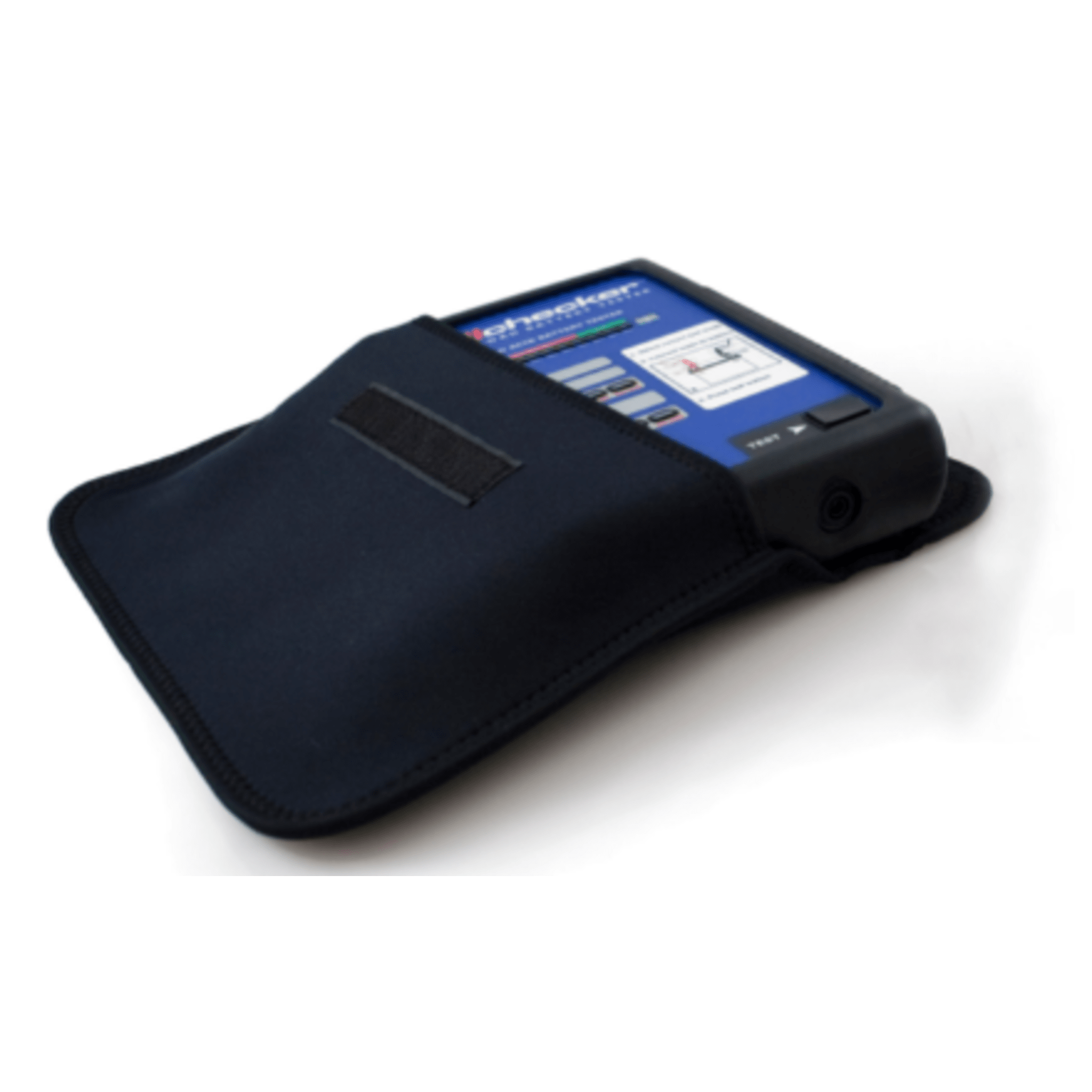 Probador De Baterías De Plomo-Acido Para Identificar Baterías Débiles o En Falla, Incluye Funda, Es Ideal Para Sus Mantenimientos De Sistemas De Seguridad