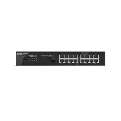 Switch no administrable, Visible en la Topología en la Nube, con 16 puertos Gigabit