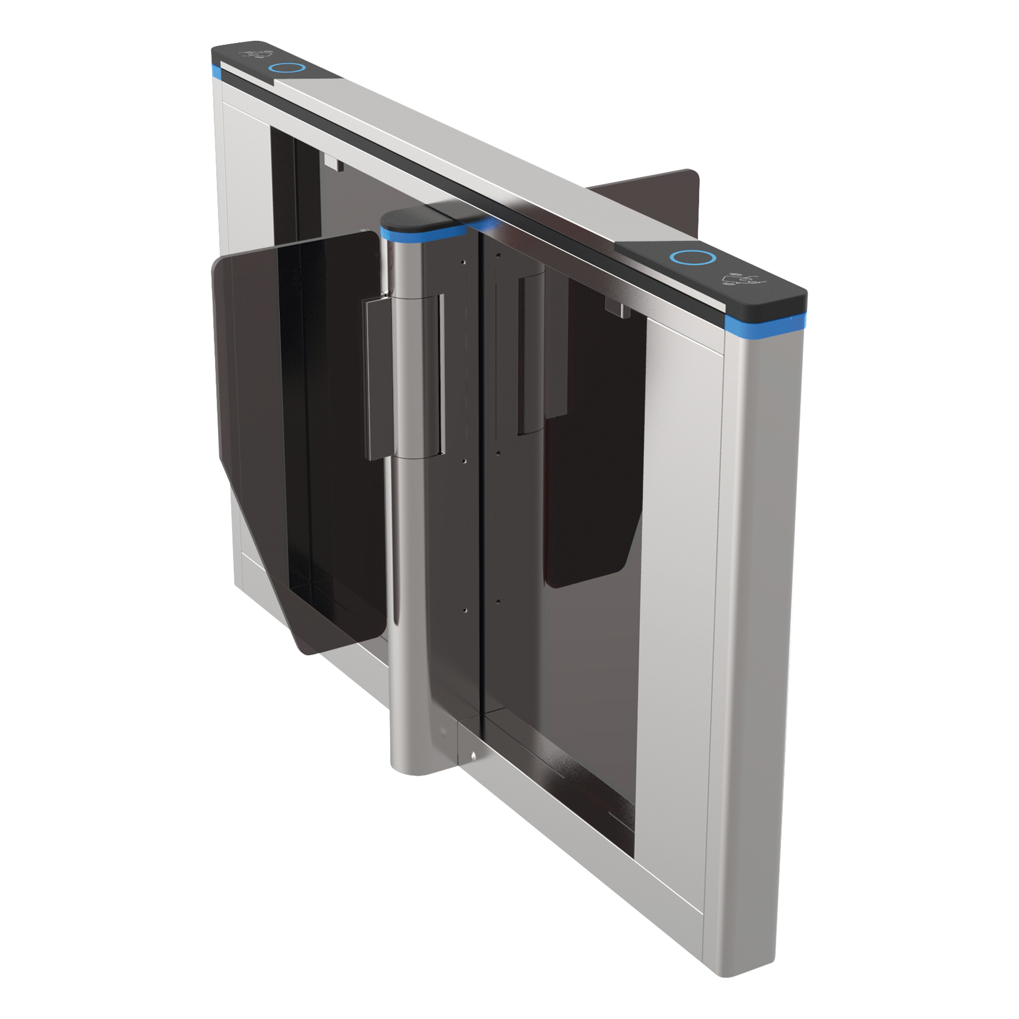 Gabinete de expansion para Torniquete Óptico Bidireccional / El Más Estético / Hojas de Acrilico / 5,000,000 de Ciclos — ACCESSPRO · SKU AP4000HDE