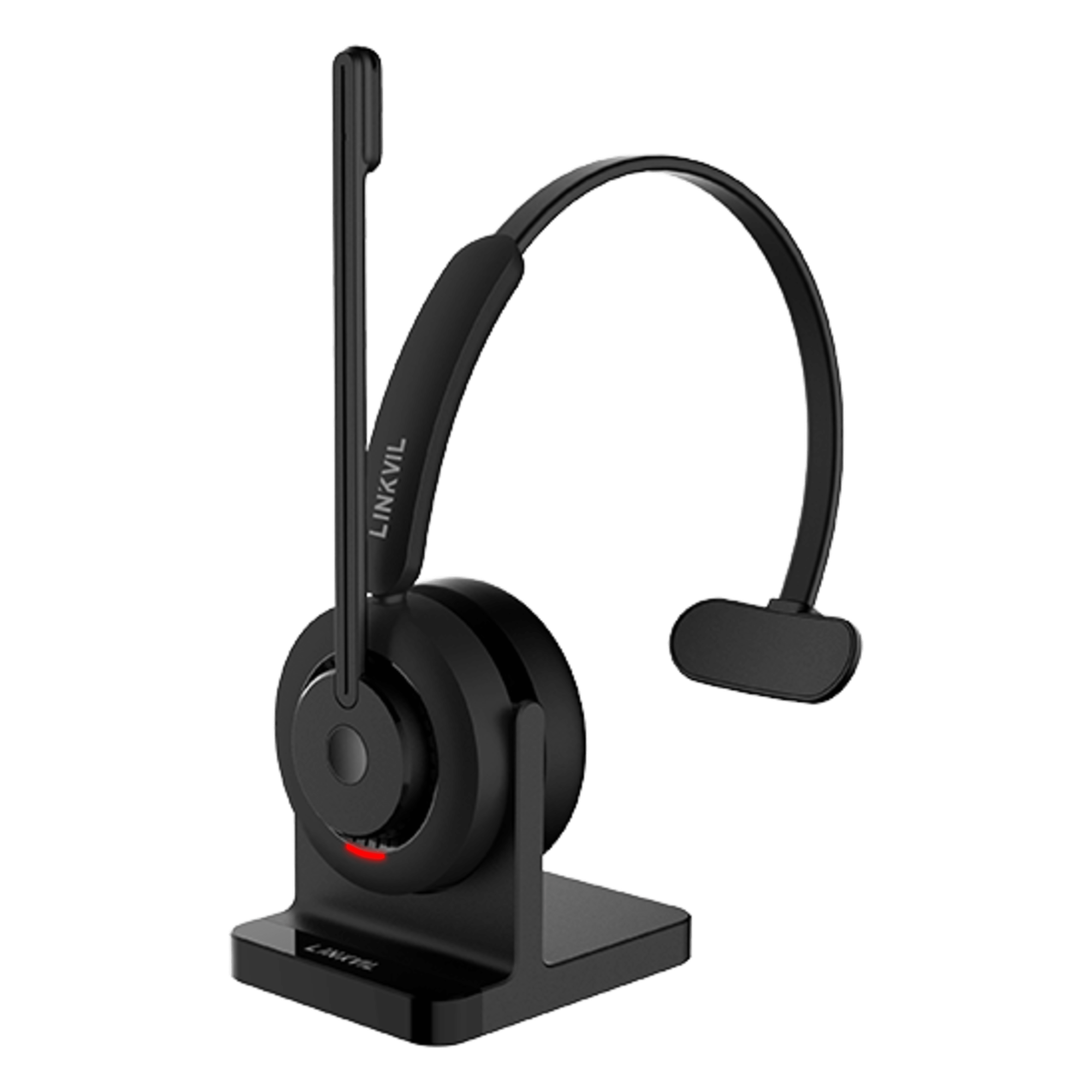 Auriculares Bluetooth / Multipunto 2 Dispositivos / Cancelación de Ruido AI ENC / Busylight / 22 Horas Llamadas / Bluetooth 5.4 — FANVIL · SKU DH301B
