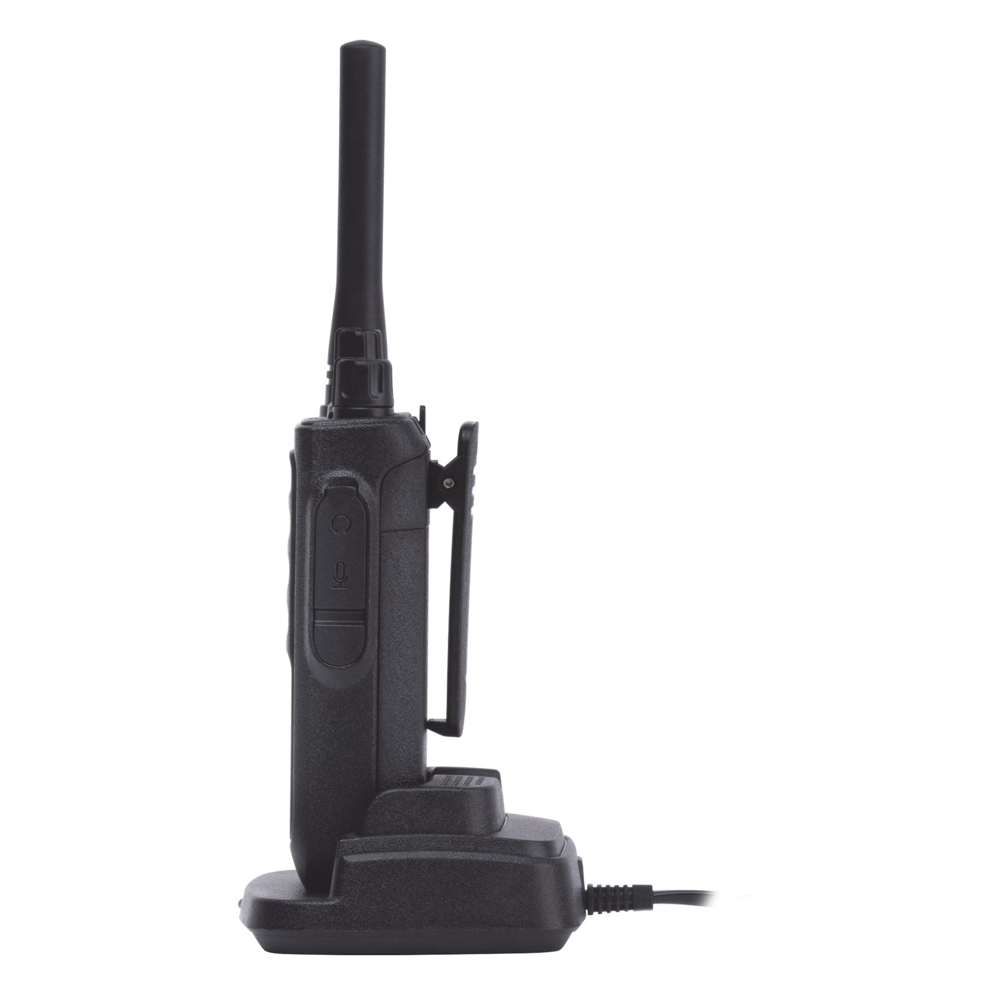 Radio Portátil Analógico UHF / 400-470 MHz / 2W / 16 Canales / VOX Manos Libres / Batería 6-8 hrs / 161 g (5.68 oz)