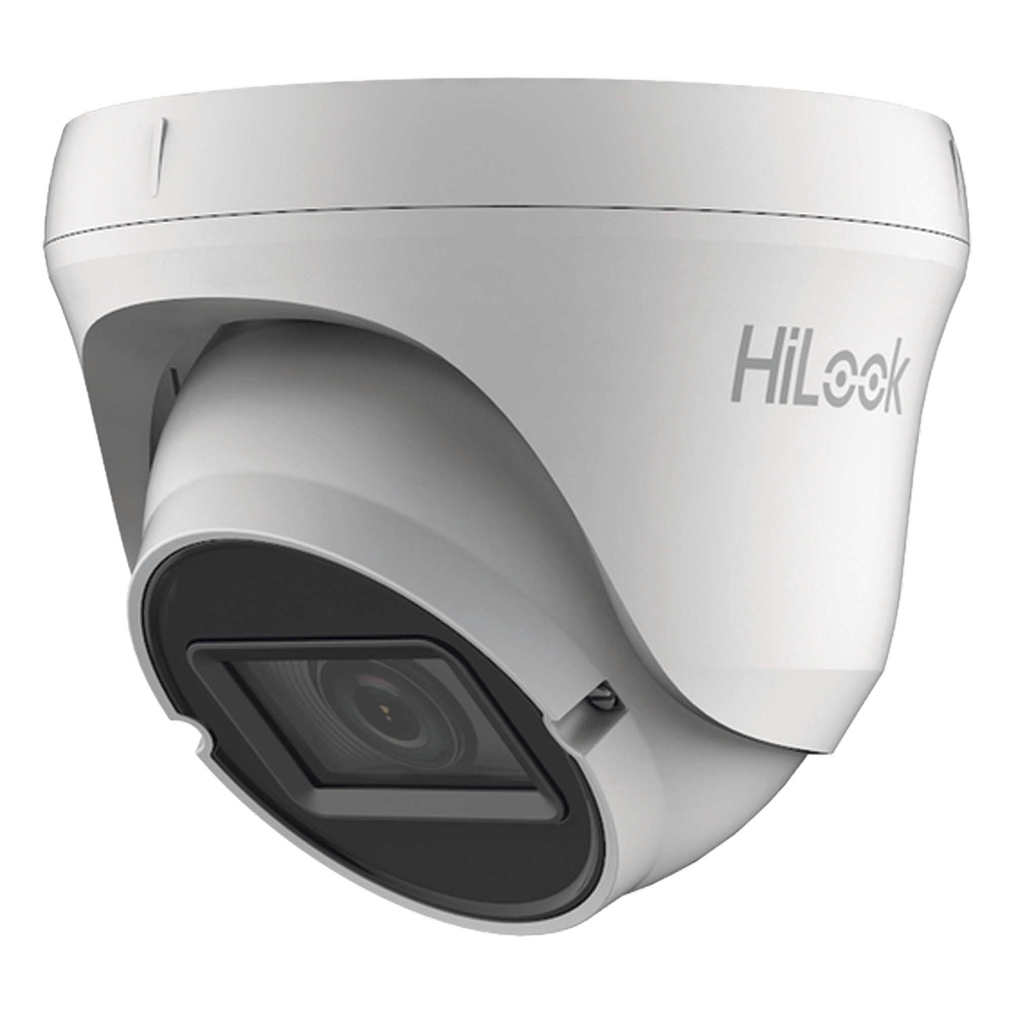 Turret TURBOHD 2 Megapíxel (1080p) / Lente Var. 2.8 - 12 mm / 40 mts IR EXIR / IP66 / 4 Tecnologías (TVI / AHD / CVI / CVBS) / dWDR — HiLook by HIKVISION · SKU THC-T320-VF