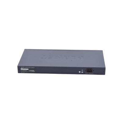 Switch No Administrable PoE+ Extender, Aislamiento VLAN de 16 Puertos +, 2 Combo TP/SFP Gigabit y Pantalla 