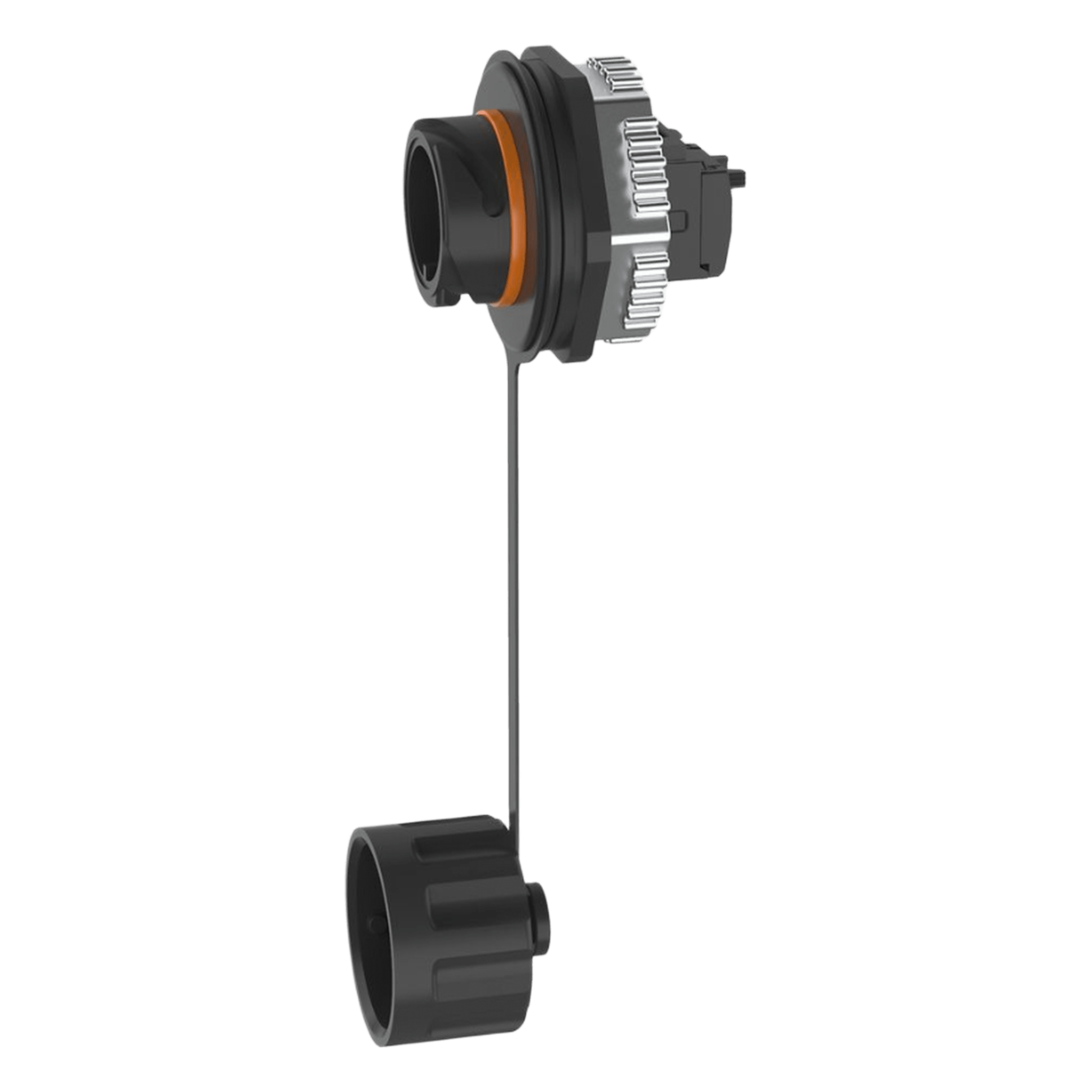 Conector Jack RJ45 de Uso Industrial Estilo TG, Categoría 6, Con Tapa Protectora, Protección IP67 — PANDUIT · SKU IAEBH6