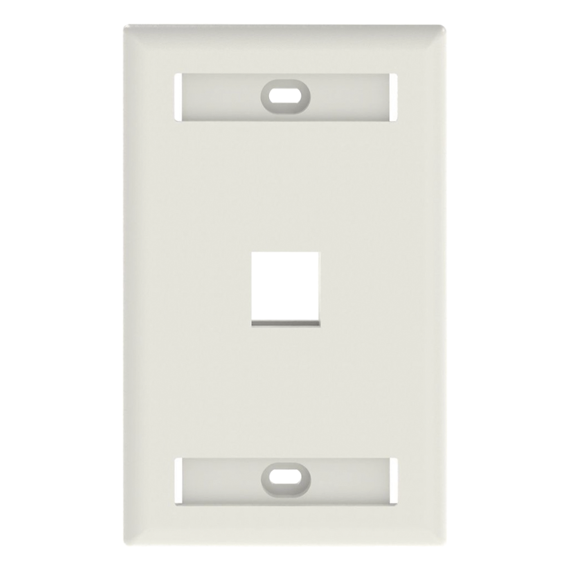 Placa de Pared Vertical / 1 Puerto Keystone / 69.8 x 114.3 mm / 2.75 x 4.5 pulg. / Montaje Vertical — PANDUIT · SKU NK1FWHY