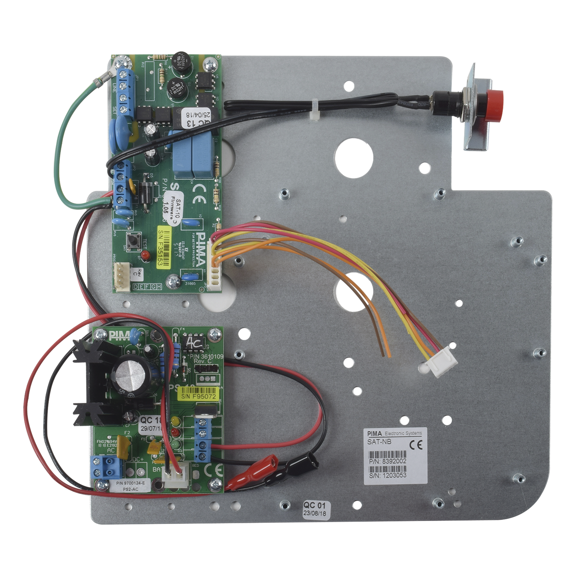 Interface universal de conversión TCP/IP GPRS compatible con cualquier alarma con formato CONTAC ID no incluye GSM200 ni NET4PRO — PIMA · SKU SAT-N