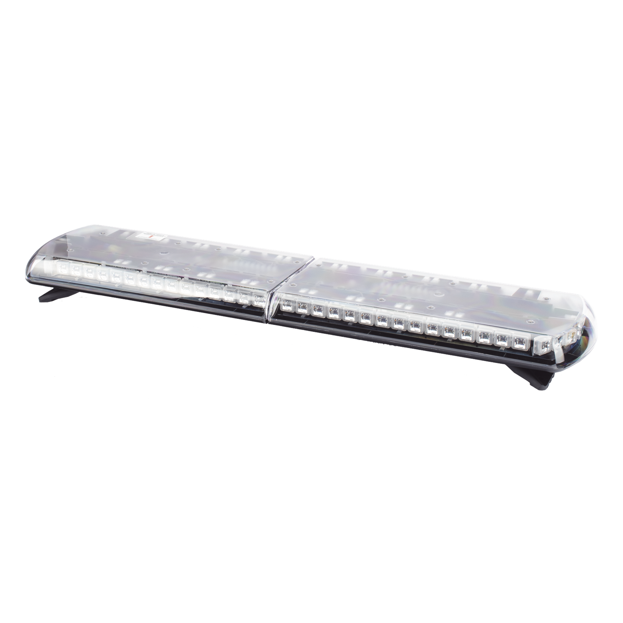 Torreta 48" Serie 12 con 130 LED, dual color rojo/azul/claro/ambar, ideal para equipar unidades de policia — ECCO · SKU 1252458ED