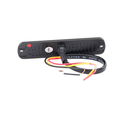 Luz Auxiliar de 6 LED, Rojo, Lente Transparente, SAE