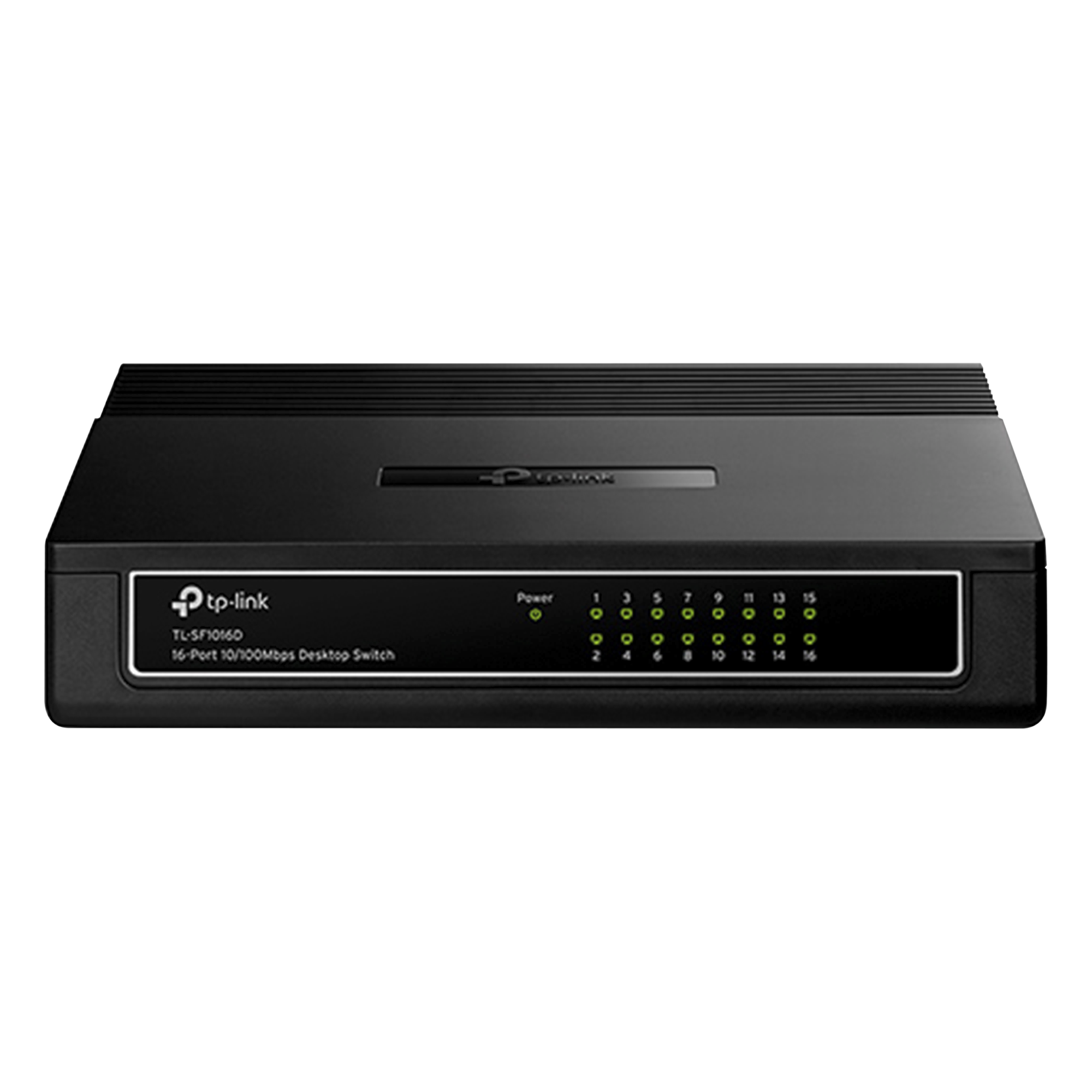 Switch no administrable de 16 puertos 10/100 Mbps para escritorio — TP-LINK · SKU TLSF1016D