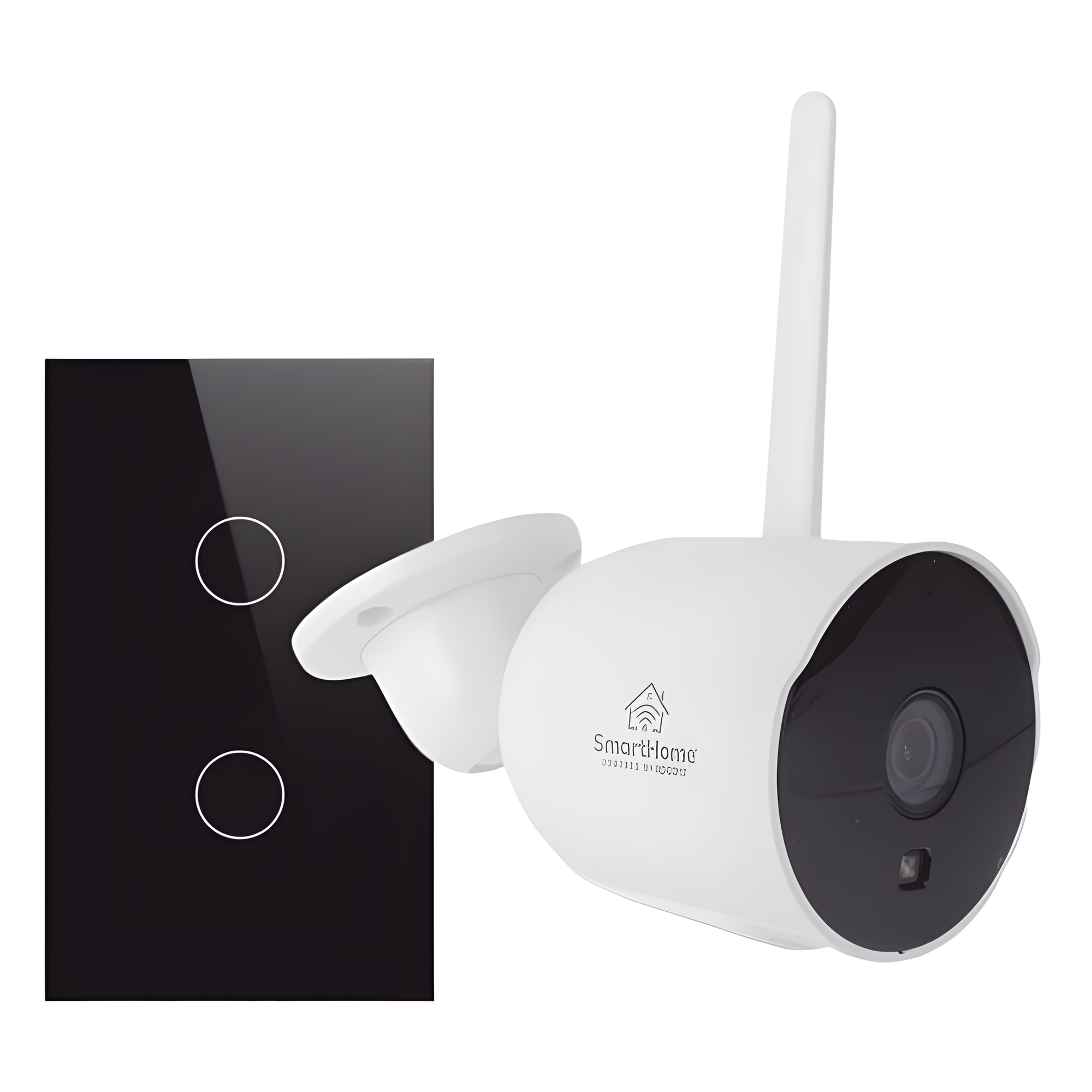 (Wifi) KIT 1 camara Wifi y 1 apagador inteligente Wifi — SMARTHOME BY EPCOM · SKU SH1CAM1SK