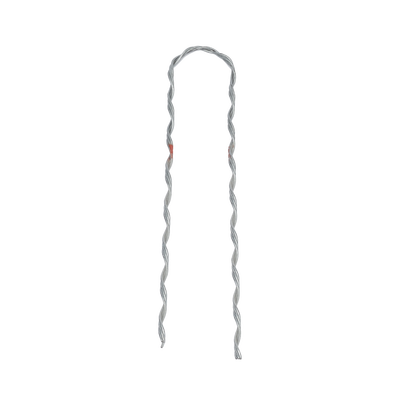Remate Preformado para Fibra Óptica Figura 8, Span 100 m, para mensajero de acero con diámetro Φ 3.6 mm