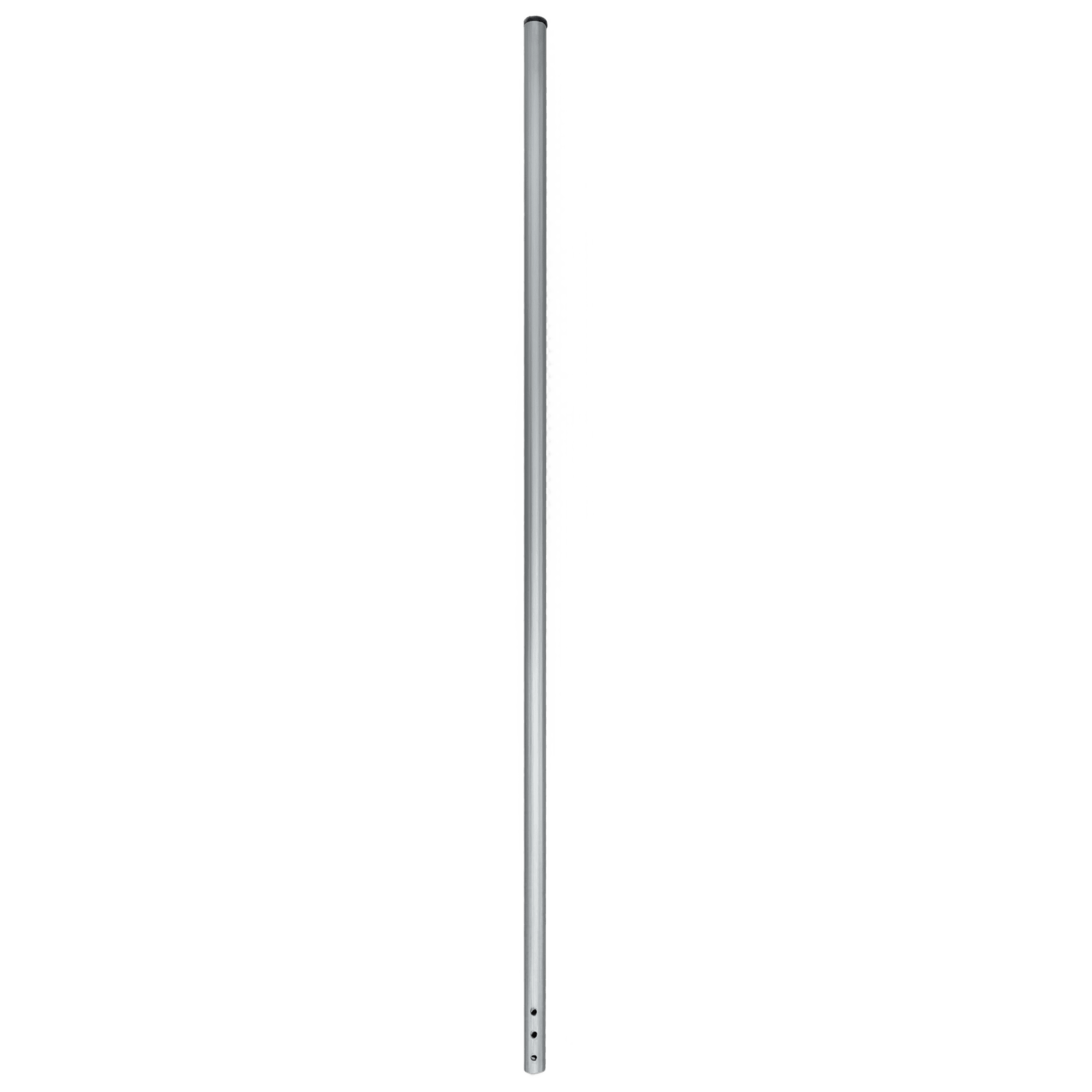 Poste de Esquina de Acero Galvanizado / Diámetro 1" / Longitud 100cm / Forma Redonda / Espacio para 5 Aisladores Esquina / Incluye Tapa / Peso 0.8 KG — SFIRE · SKU SF-POST-5-R1-ESQ