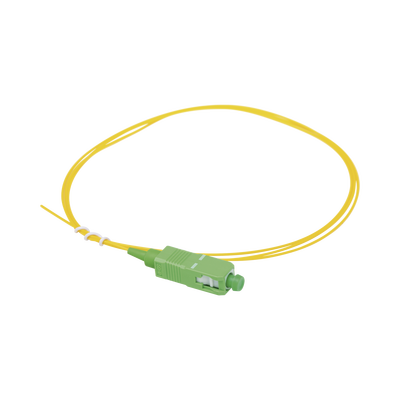 Pigtail de Fibra Óptica Monomodo SC/APC, Simplex de 1 Metro (3.28 Pies) — LINKEDPRO BY EPCOM · SKU LP-FO-SCA-01