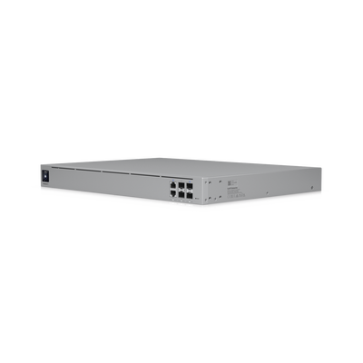 EFG UniFi Enterprise Next Generation Gateway, Hasta 500+ Dispositivos UniFi, Hasta 5,000+ Clientes, Enrutamiento IPS 12.5 Gbps, Alta Disponibilidad, Puertos 25G/10G/2.5G, Doble PSU Redundante, Pantalla Táctil