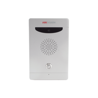 Estación de Alarma de Pánico con Video / Cámara 2 Mergapixel / Audio Bidireccional / Alarma de Manipulación / PoE / IP65 / IK08 / Montaje en Pared o Empotrado