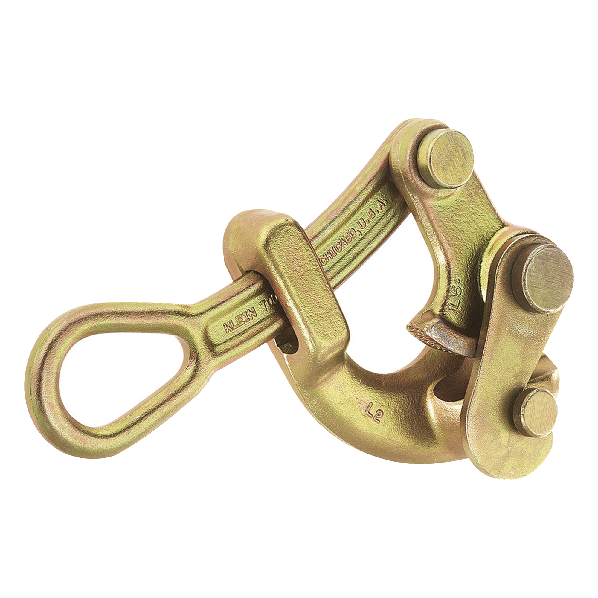 Tensor de Cable Tipo Havens / 1/8" a 1/2" (3.18 a 12.7 mm) / Cerrojo Giratorio / Carga 5000 lb (2268 kg) / Mordaza Agresiva 1/4" (6.35 mm) — KLEIN TOOLS · SKU 1604-20L